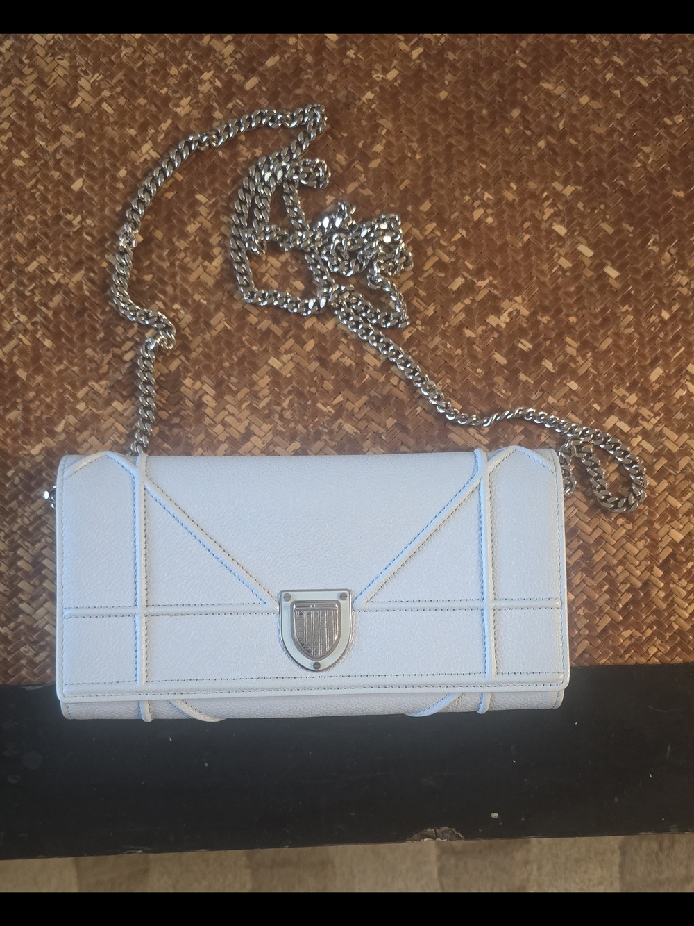 Christian DIOR Diorama Wallet On Chain (WOC)